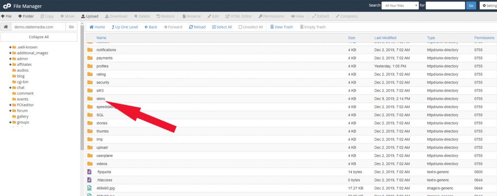 Dating Software File Manager