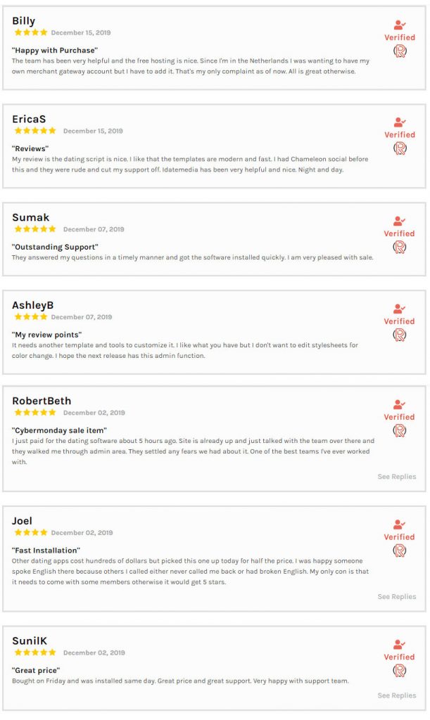 Dating Software Reviews