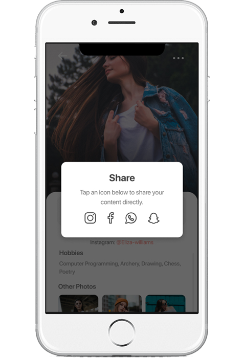 Mobile Dating App Share