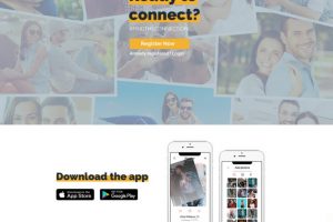 Dating Software Template Bluefade