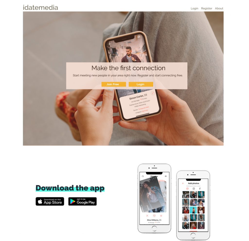 Dating Software Template Bumpy